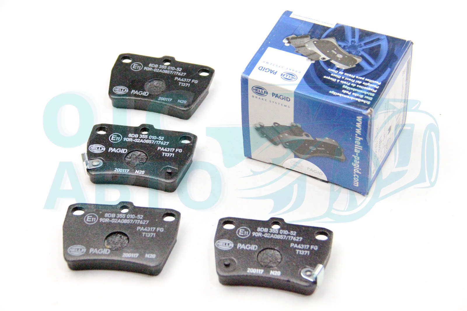 Колодки тормозные задние Toyota RAV4 94-05 (akebono)