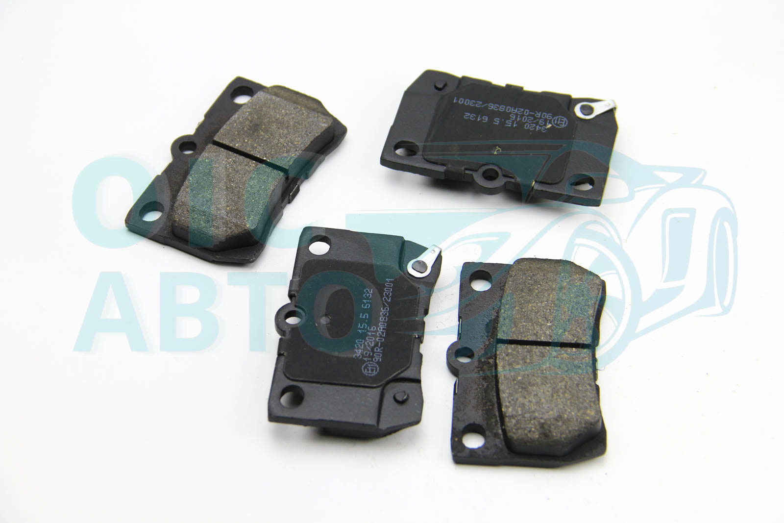 Тормозные колодки зад. Lexus GS 05-/IS 05- (NBK)-02 Тормозные колодки зад. Lexus GS 05-/IS 05- (NBK)-02