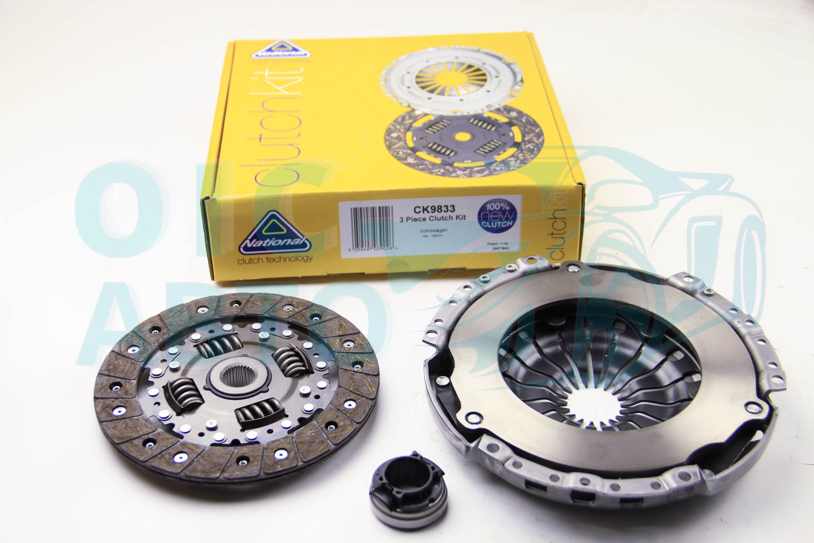 Комплект сцепления Polo/Fabia I/Roomster 1.2 i 01- (190mm)-02 Комплект сцепления Polo/Fabia I/Roomster 1.2 i 01- (190mm)-02