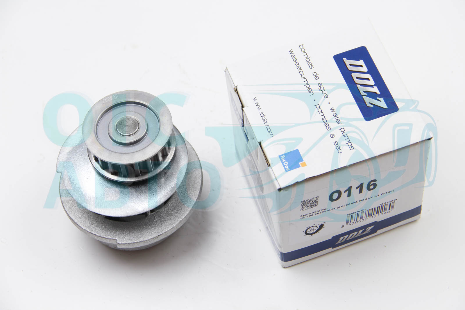 Водяной насос Opel Corsa A/Vectra A 1.4/1.6/1.8i -95